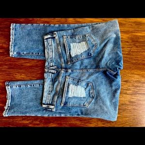 Good American straight leg size 10 (stretchy)